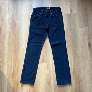 J Crew Men’s 484 Slim-Fit Garment-Dyed Corduroy Pant Navy